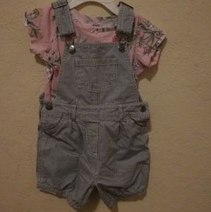 Overalls with shirt